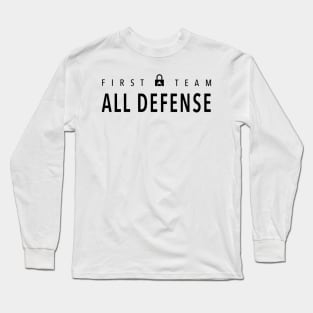 First Team All Defense Long Sleeve T-Shirt